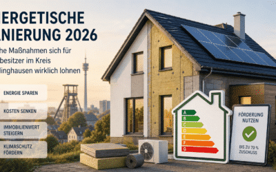 Energetische Sanierung 2026: Welche Maßnahmen sich für Hausbesitzer im Kreis Recklinghausen wirklich lohnen